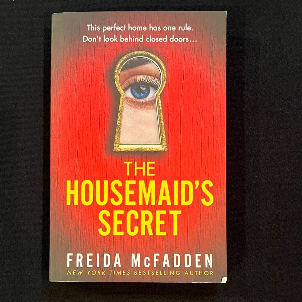 The Housemaid's Secret Paperback book by Freida Mc Fadden Psychological Suspense